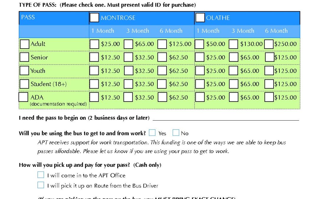 APT_BusPassForm2014 | All Points Transit