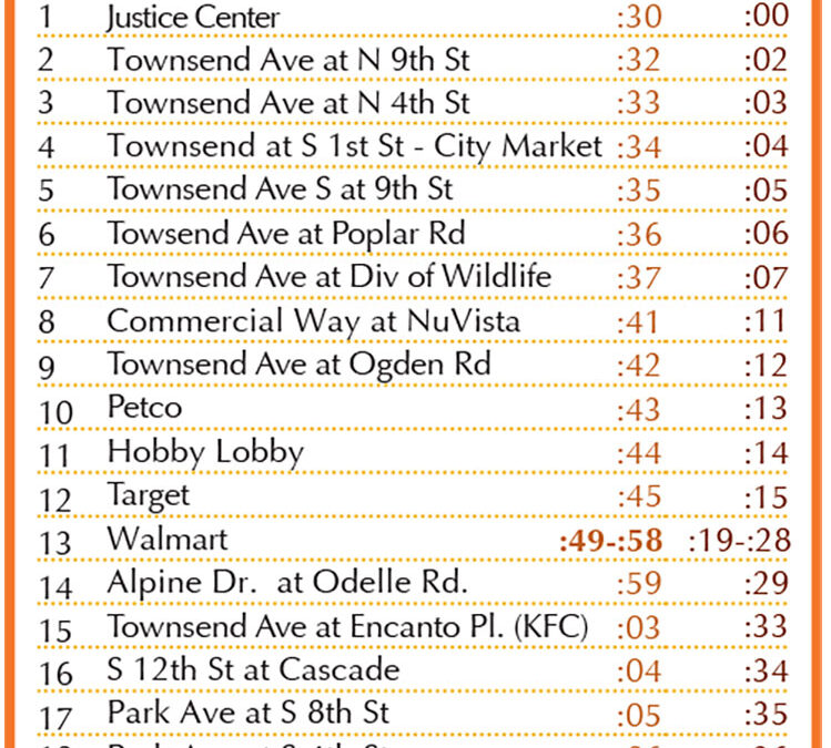 Townsend Bus townsend-express-schedule | All Points Transit